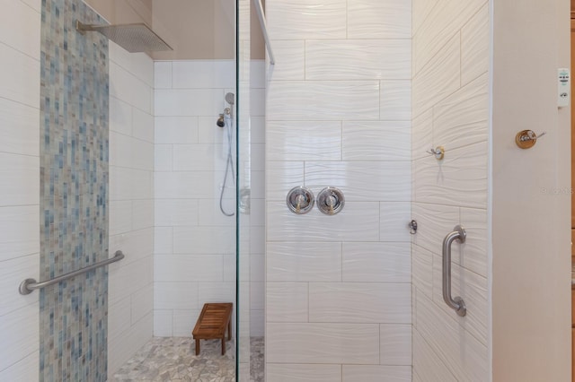 1009 3rd St E, Palmetto, FL 34221 - bathroom featuring a stall shower