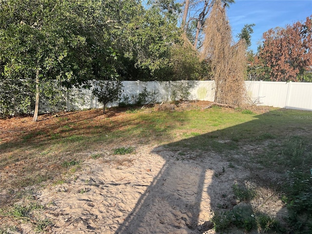 3525 Emory Dr, Holiday, FL 34691 - view of yard featuring a fenced backyard