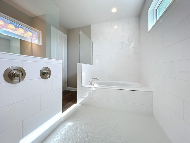 10006 Degas Ter, Bradenton, FL 34212 - bathroom with a bath and recessed lighting