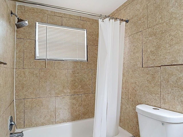 3512 N 10th St, Tampa, FL 33605 - full bathroom featuring toilet and shower / bath combo