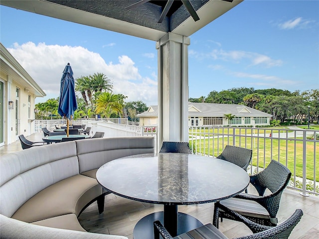 107 Wayforest Dr, Venice, FL 34292 - view of patio / terrace with outdoor dining area