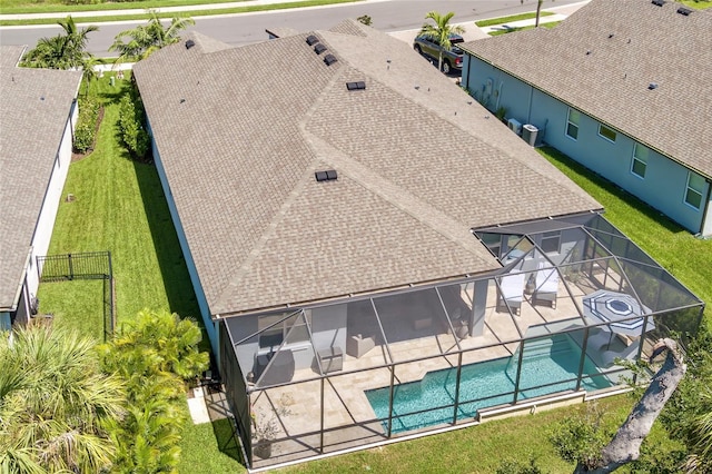 5621 Badini Way, Palmetto, FL 34221 - view of subject property with a pool area