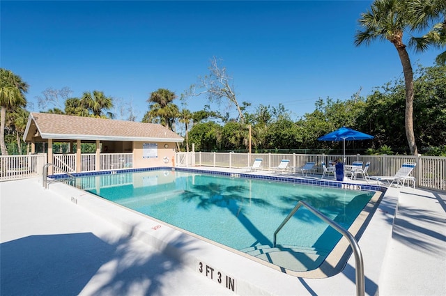 5013 Village Gardens Dr Unit 34, Sarasota, FL 34234 - community pool with a patio area
