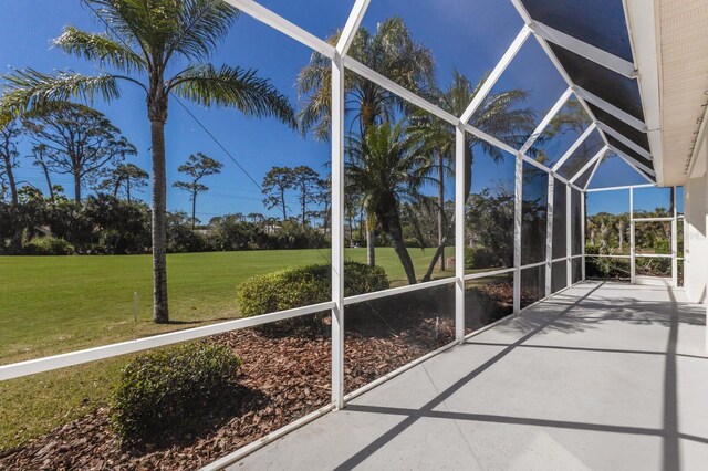 9408 Glen Abbey Ln, Sarasota, FL 34238 - view of unfurnished sunroom