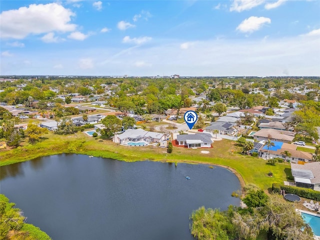 3611 22nd Ave W, Bradenton, FL 34205 - aerial view of residential area featuring a large body of water