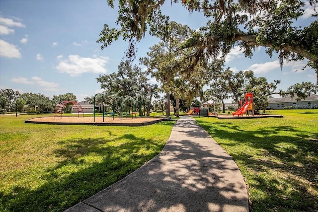 11790 Fennemore Way, Parrish, FL 34219 - view of property's community featuring a lawn and playground community
