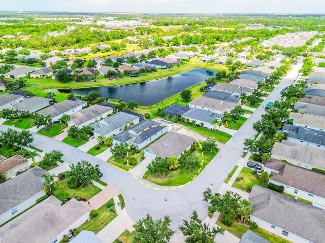 11790 Fennemore Way, Parrish, FL 34219 - birds eye view of property featuring a residential view and a water view