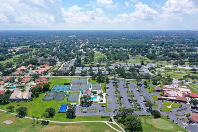 5630 Golf Pointe Dr Unit 205, Sarasota, FL 34243 - aerial view featuring golf course view