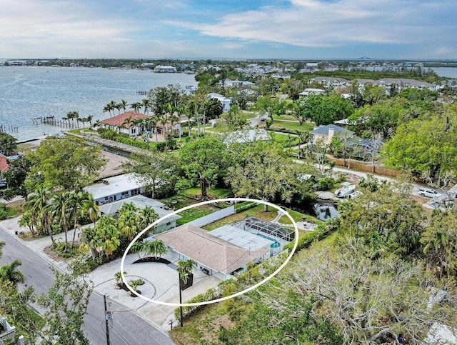 3304 7th Street Ct W, Palmetto, FL 34221 - aerial view of property and surrounding area featuring a large body of water