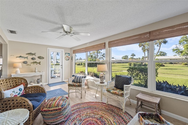 7122 11th Ave W, Bradenton, FL 34209 - sunroom / solarium featuring visible vents