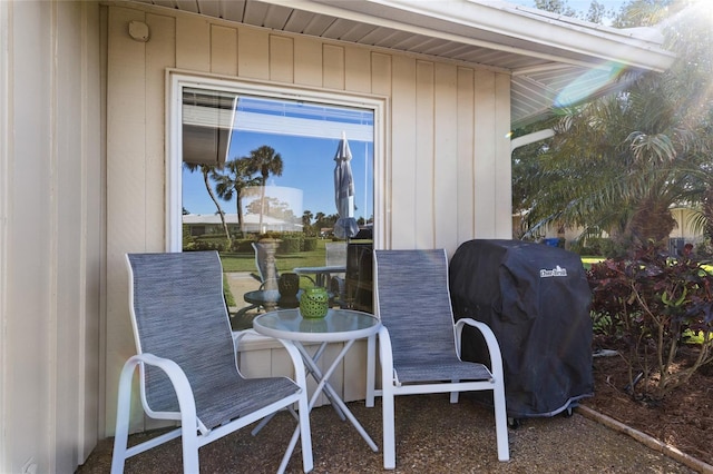 7122 11th Ave W, Bradenton, FL 34209 - view of patio / terrace featuring a grill