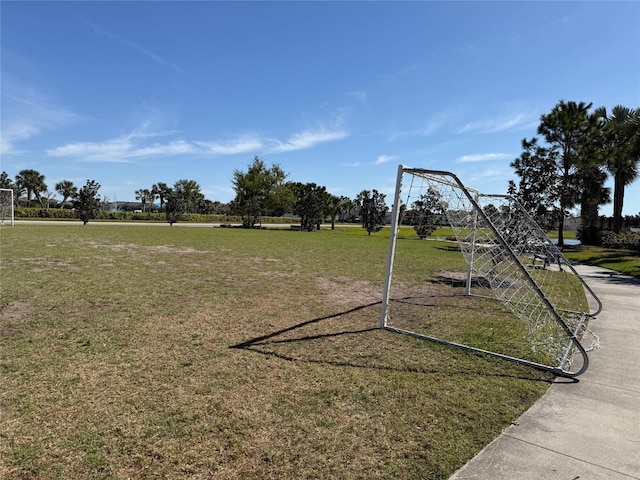 view of property's community