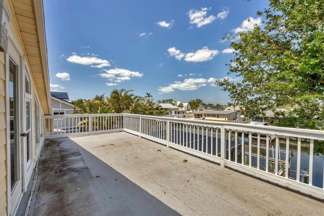 4406 17th St W, Palmetto, FL 34221 - view of patio featuring a residential view
