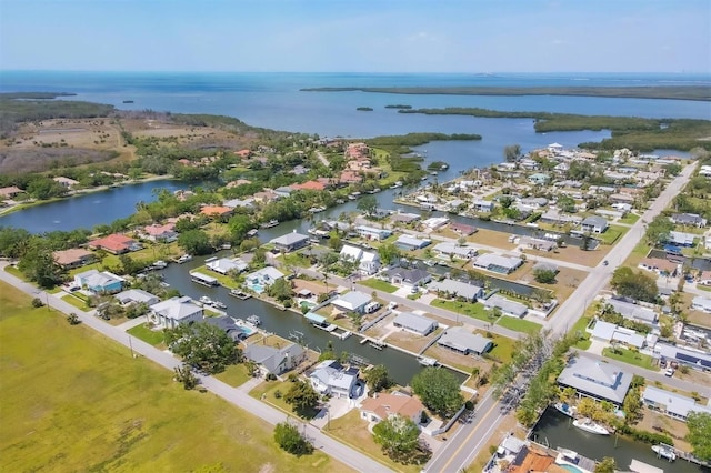 4406 17th St W, Palmetto, FL 34221 - aerial view of property and surrounding area with a nearby body of water and nearby suburban area
