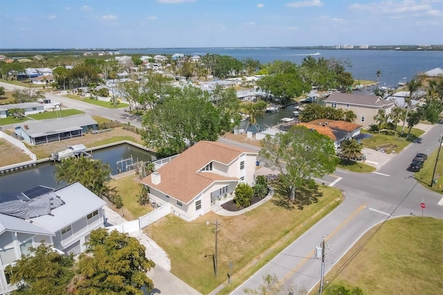 4406 17th St W, Palmetto, FL 34221 - aerial perspective of suburban area featuring a nearby body of water