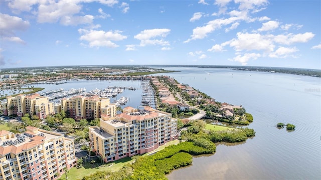 615 Riviera Dunes Way Unit 208, Palmetto, FL 34221 - bird's eye view of a large body of water and apartment complex / building