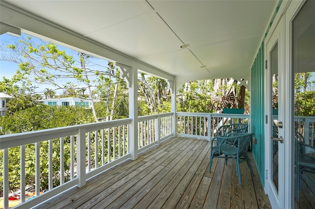 111 Faubel St, Sarasota, FL 34242 - view of deck