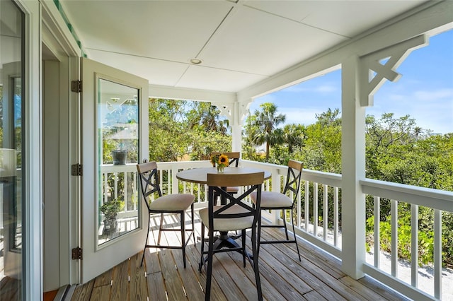 111 Faubel St, Sarasota, FL 34242 - view of deck