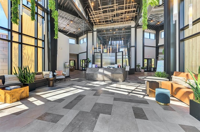 view of community lobby