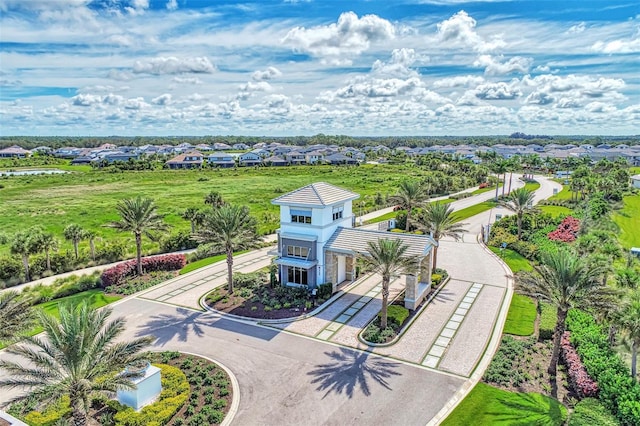 drone / aerial view