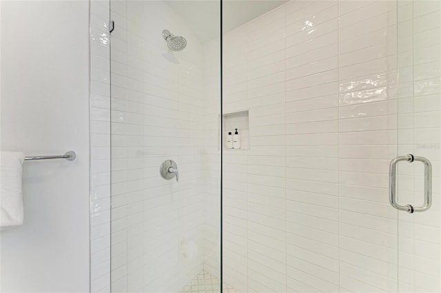 full bath featuring a stall shower