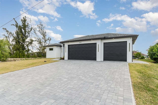 1815 SW 15th Pl, Cape Coral, FL 33991 - garage with decorative driveway