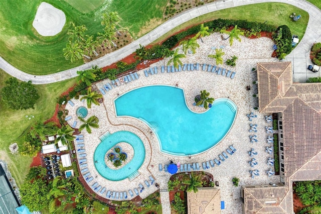 aerial view