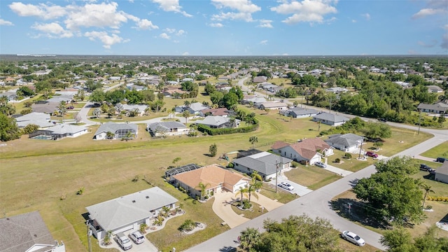 birds eye view of property featuring a residential view