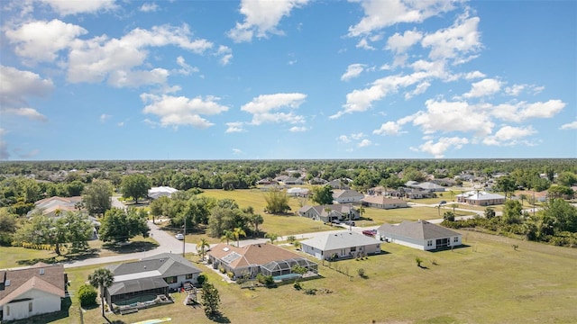 birds eye view of property featuring a residential view