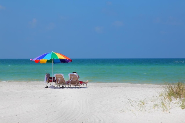 2439 Sonoma Dr W, Nokomis, FL 34275 - water view with local beach