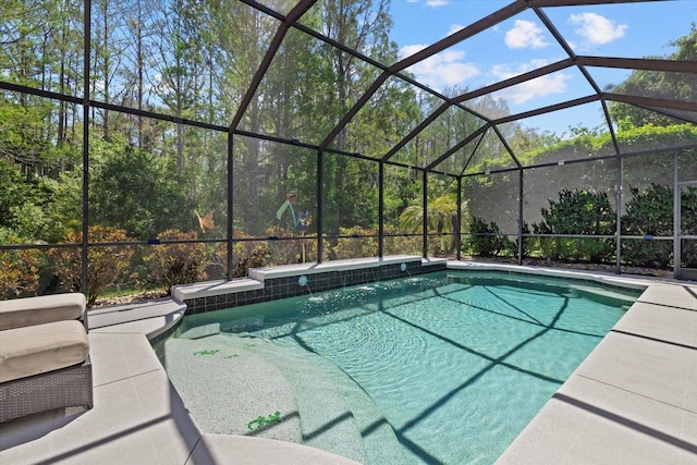 259 Golden Harbour Trl, Bradenton, FL 34212 - pool with a lanai and a patio area