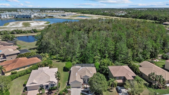 259 Golden Harbour Trl, Bradenton, FL 34212 - aerial view with a residential view and a water view