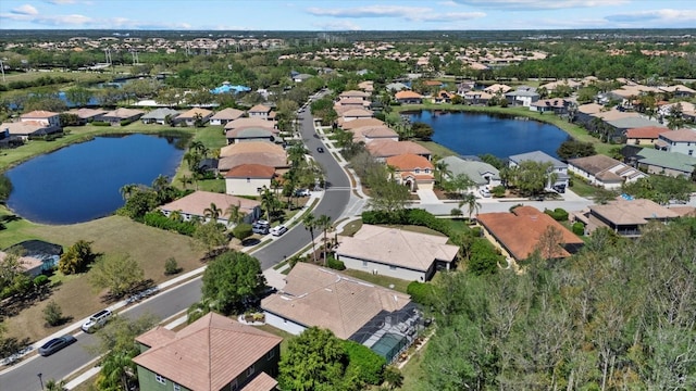 259 Golden Harbour Trl, Bradenton, FL 34212 - bird's eye view featuring a residential view and a water view
