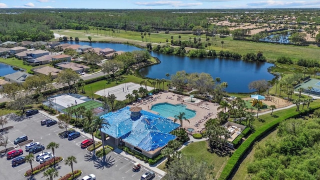 259 Golden Harbour Trl, Bradenton, FL 34212 - aerial view featuring a water view