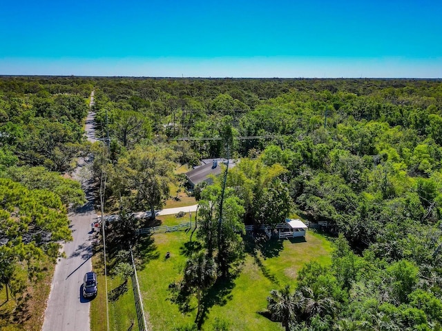 2070 59th St, Sarasota, FL 34243 - drone / aerial view of a forest