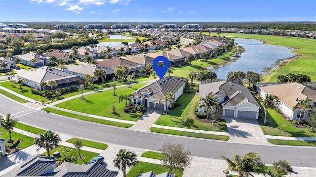 25325 Longmeadow Dr, Punta Gorda, FL 33955 - birds eye view of property featuring a residential view and a water view