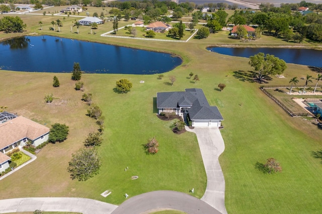 4606 Lake Fox Pl, Parrish, FL 34219 - aerial view of property's location with a nearby body of water