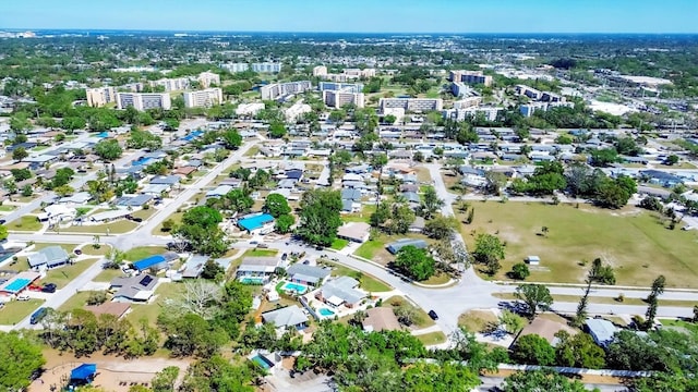 drone / aerial view