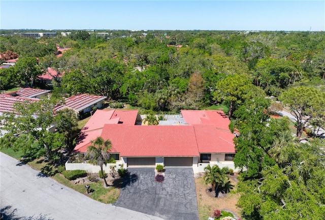 3804 Sun Eagle Ln, Bradenton, FL 34210 - drone / aerial view featuring a view of trees