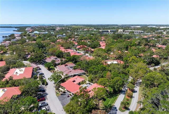 3804 Sun Eagle Ln, Bradenton, FL 34210 - aerial view with a water view