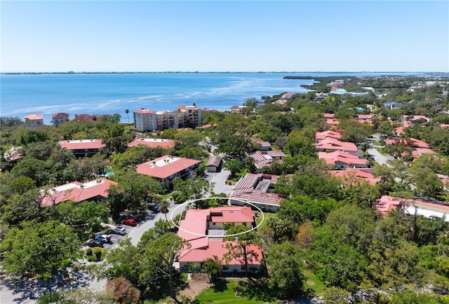 3804 Sun Eagle Ln, Bradenton, FL 34210 - bird's eye view featuring a water view