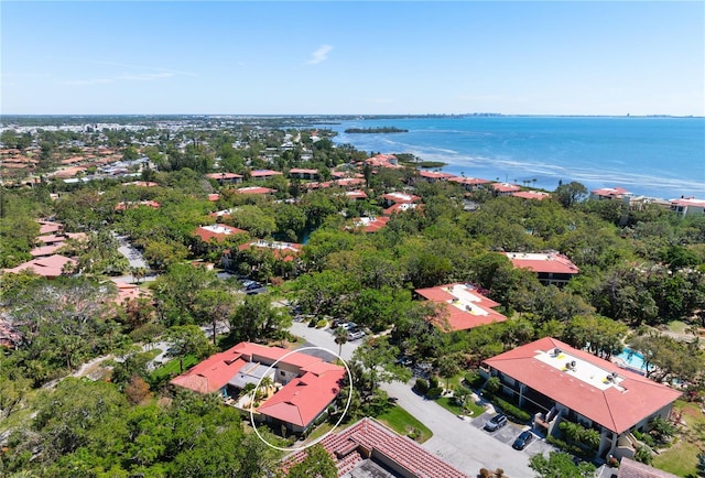 3804 Sun Eagle Ln, Bradenton, FL 34210 - drone / aerial view with a water view