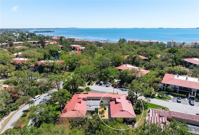 3804 Sun Eagle Ln, Bradenton, FL 34210 - drone / aerial view with a water view