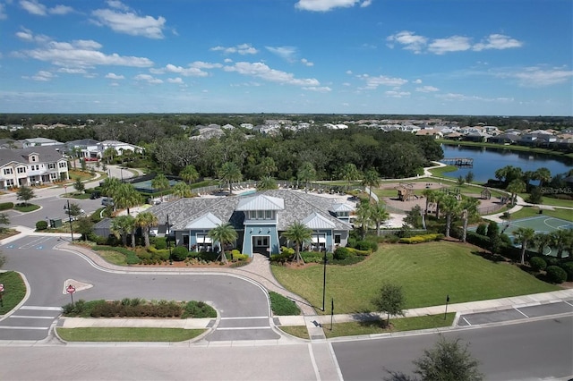 11717 Blue Hill Trl, Lakewood Ranch, FL 34211 - birds eye view of property featuring a residential view and a water view