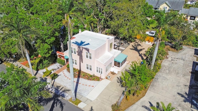 bird's eye view