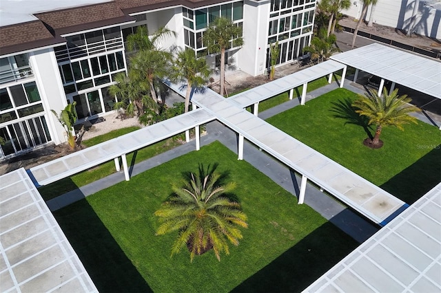 2100 Benjamin Franklin Dr Unit 104, Sarasota, FL 34236 - drone / aerial view