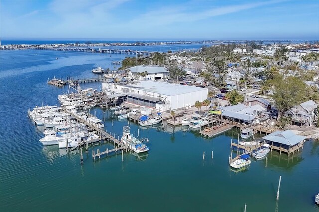 4704 Coral Lake Dr, Bradenton, FL 34210 - bird's eye view with a water view