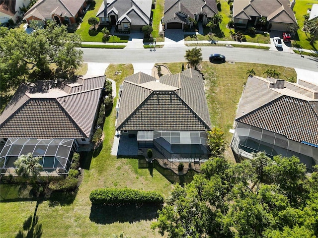 1118 Deardon Dr, Venice, FL 34292 - bird's eye view featuring a residential view