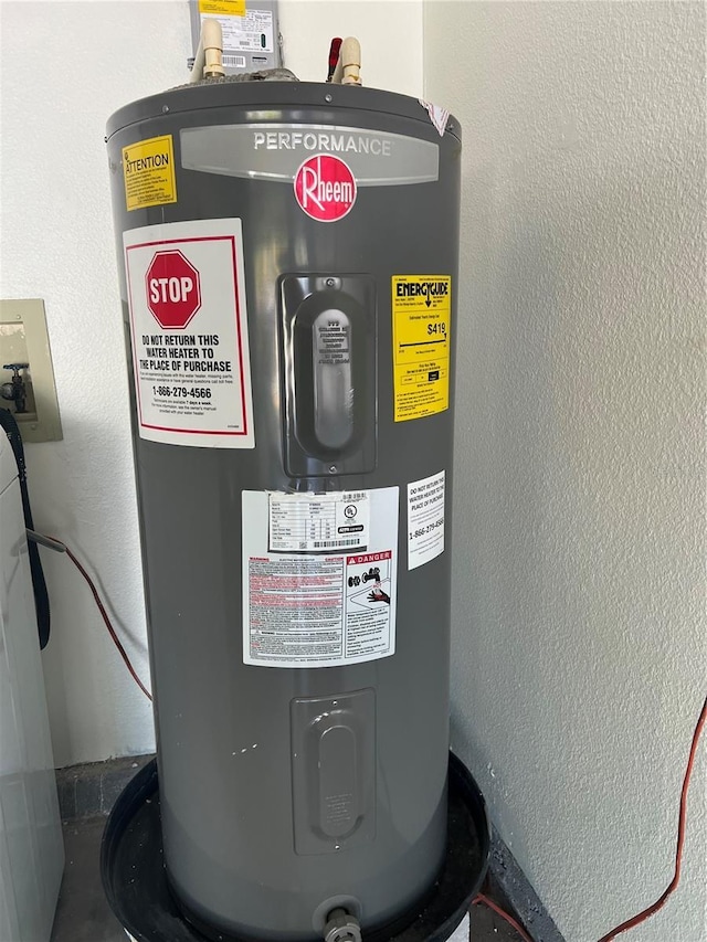 utilities with water heater