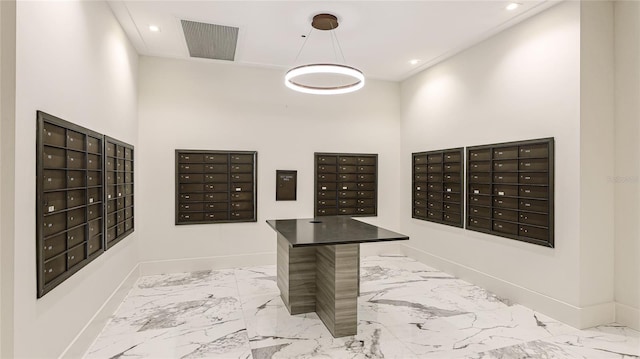 1211 Gulf Of Mexico Dr Unit 309, Longboat Key, FL 34228 - view of home's community featuring mail area and recessed lighting